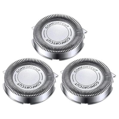 3Pcs SH30/50/52 Electric Razor Replacement Heads Compatible For Philips Electric Shaver Series 1000, 2000, 3000, 5000 Blade Head Accessories