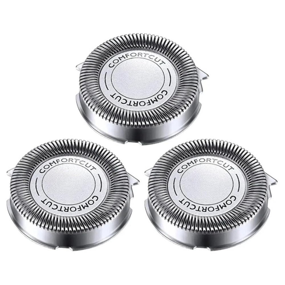 3Pcs SH30/50/52 Electric Razor Replacement Heads Compatible For Philips Electric Shaver Series 1000, 2000, 3000, 5000 Blade Head Accessories