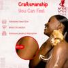 AFRIKI African Net Sponge  Exfoliating Body Scrubber, Black Owned & Rooted in Africa, All Skin Types | 45 in Long (Red) view 2