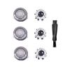 Replacement Heads Compatible For Philips Compatible For Norelco Series 5000 Replacement Blades S5000 5077 5076 5091 5080 Shaving Heads view 1
