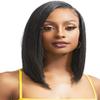 Janet Collection Melt HD 13x6 Wide Lace BEX Wig Glueless Straight Blunt Cut with Pre-Installed Elastic Band, Pre-Plucked Hairline, Human Hair Blend (COLOR 2) view 1