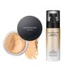 bareMinerals Original Loose Powder Foundation SPF 15, Clean Mineral Powder Face Makeup, Sheer-to-Full Coverage, Talc-Free, Non-Comedogenic, Vegan + Mineral Veil Natural Matte Setting Spray Bundle view 1