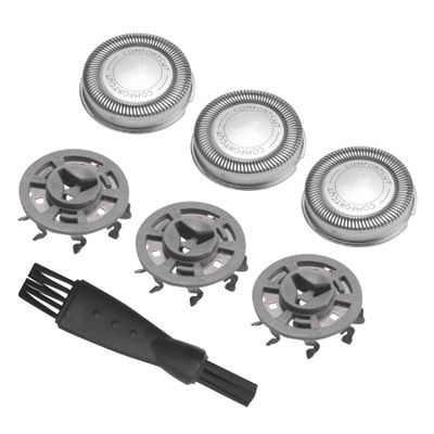 4Pcs Electronic Shaver Head Replacement Blades Compatible For Philips Compatible For Norelco SH30 SH50 52 Series 1000 2000 S1020 S1050 S1060