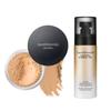 bareMinerals Original Loose Powder Foundation SPF 15, Clean Mineral Powder Face Makeup, Sheer-to-Full Coverage, Talc-Free, Non-Comedogenic, Vegan + Mineral Veil Natural Matte Setting Spray Bundle view 1