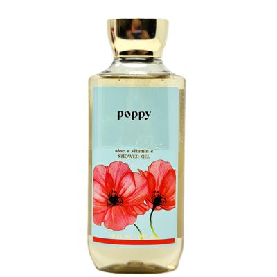 Bath and Body Body Wash with pro Vitamin B5 + Aloe (10 FL OZ / 295 Ml, Poppy)
