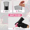 200Pcs Black Tattoo Machine Covers & 4 Pink Grip Tape, 7.2 X 2.5 Inch Disposable Professional Sealable Tattoo Pen Covers Supplies and Accessories view 3