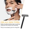 Disposable Razors Bulk for Men Women: 300 Pcs Stainless Steel Twin Blade Disposable Razors with Clear Safety Cap Wrapped, Portable Shaving Razor for Hotel Travel Camping Charity Apartment view 3