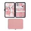 20 Pcs Manicure Set Professional Pedicure Care Tools Stainless Steel Scissor Tweezer Nail Clippers Grooming Kit view 1