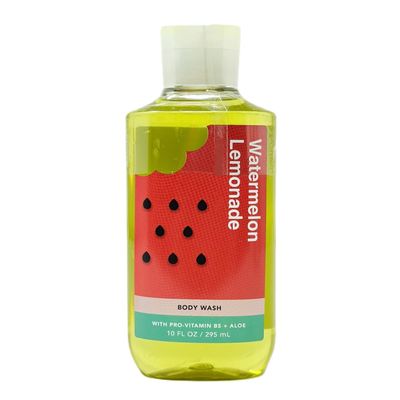 Bath and Body Body Wash with pro Vitamin B5 + Aloe (10 FL OZ / 295 Ml, Watermelon Lemonade)