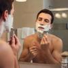 6-speed adjustable dual-blade safety razor with 10 platinum-coated stainless steel blades. Includes optional stand. Comes with complimentary travel pouch. (Silver + base + holster) view 2