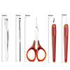 10Pcs Pedicure Manicure Set Nail Cuticle Clippers Travel Grooming Kit Case Nail Care Tool view 2