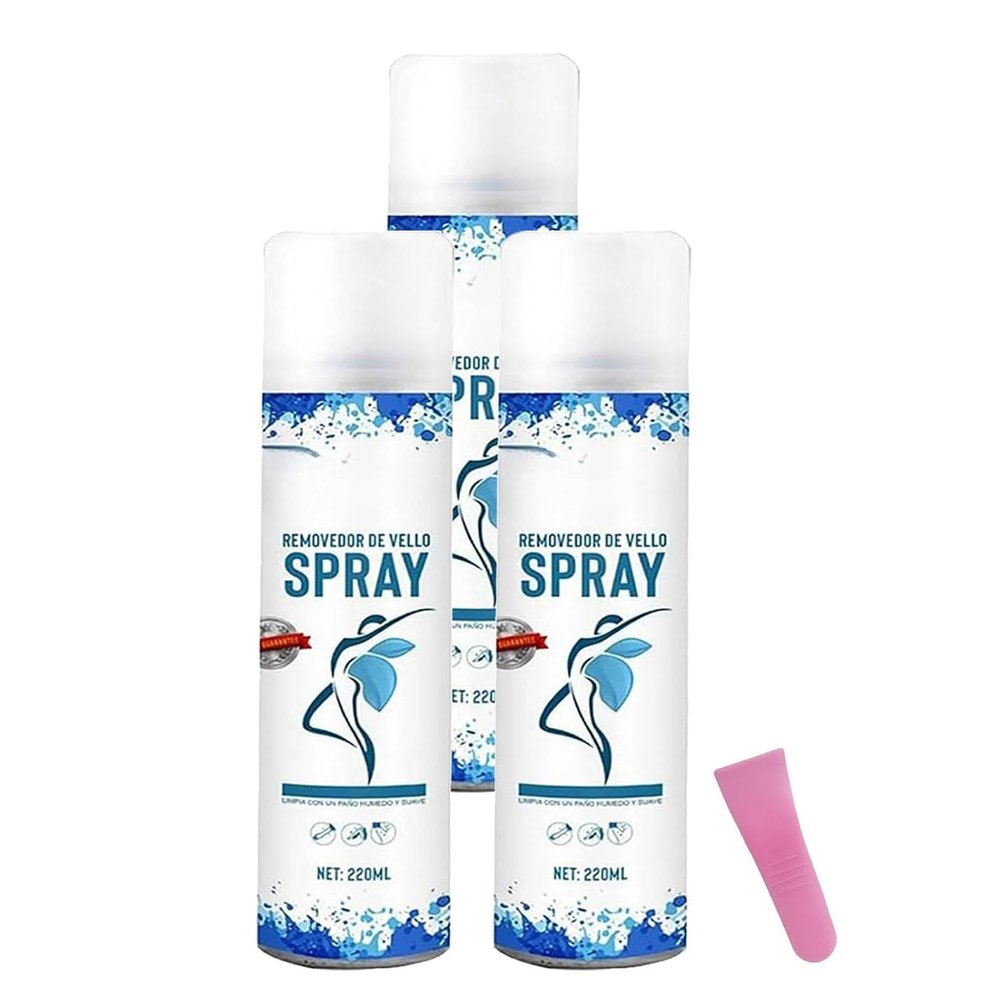Dainty Removedor De Vello Spray,Dainty Hair Removal Spray,Gentle Moisturizing for Women and Men Leg, Armpit, Arms (3pcs)