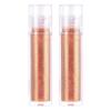 ACSUSS Intensely Pigmented Cream Eyeshadow Stick Waterproof Metallic Glitter Finish with Holographic Shine and Long Wearing Formula 2Pcs Rose Glod One Size view 1