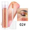 ACSUSS Intensely Pigmented Cream Eyeshadow Stick Waterproof Metallic Glitter Finish with Holographic Shine and Long Wearing Formula 2Pcs Rose Glod One Size view 2