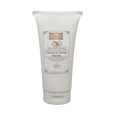 Acqua Di Eli Body Shower Polish, Moisturizing Sugar Scrub, For Heels, Elbows & Hands, Gentle Cleansing, Dry Skin, Natural Oils Blend, 4 oz. (8 oz, Parker's White Sands)