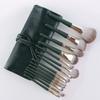 14 Pcs Makeup Brush Set, Loose Powder Blush Foundation Eyeshadow Brush Complete Set Beauty Tools Green view 2