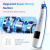 Blackhead Remover Pore Vacuum Upgraded Facial Pore Cleaner Electric Comedone Whitehead Extractor Tool-5 Suction Power,5 Probes,USB Rechargeable view 2