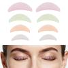 4 Pairs Lash Lift Shields Flat Silicone Pads, Eyelash Perm Rods in 4 Sizes S M L XL, Asian Flat Shields for Professional Korean Eyelash Curl, Soft Reusable Pads for Salon Use view 1
