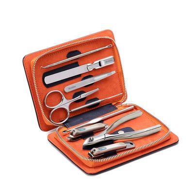 9Pcs/Set Nails Art Clipper Scissors Tweezer Toe Professional Manicure Set Nosehair Cut Grooming Kitmanicure Tools