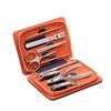 9Pcs/Set Nails Art Clipper Scissors Tweezer Toe Professional Manicure Set Nosehair Cut Grooming Kitmanicure Tools view 1