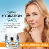 Collagen Complex Eye Cream  Moisturizing & Firming Under Eye Treatment with Tripeptide Complex, Rice Bran & Olive Oil  Hydrating Anti-Aging Cream for Dark Circles, Puffiness & Wrinkles, 1.764oz view 2