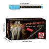 10 Skin Painting Pens for Halloween-Newbie Face and Skin Painting| Human Graffiti| Easy To Scrub and Draw Markers, 10 Colors of Washable Halloween Party Supplies view 4