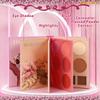 43 Color Sparkling Powder Women's Cosmetics Fun Cover Book Matte Sparkling Powder Glitter Eye Makeup Palette Eyeshadow Set Eyeshadow Swatches view 4