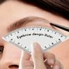 5Pcs Fast Drawing Eyebrow Design Ruler Microblading Mapping Tool Shaping Permanent Makeup Drawing Guide Ruler Tattoo Supplies ReuseBeginners Friendly Eye Makeup Aid Quick Eye Makeup Tool view 1