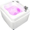 Eagleize Foot Baths & Spas with Heat and Massage Colorful Lamp Footbath with Pedicure Foot Rest Feet Spa Tub Spa Feet Bath Pedicure Acrylic Footbath(Without Water Pump) view 1