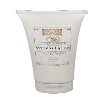 Acqua Di Eli Body Shower Polish, Moisturizing Sugar Scrub, For Heels, Elbows & Hands, Gentle Cleansing, Dry Skin, Natural Oils Blend, 4 oz. (8 oz, Vanilla Spice)