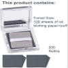 Oil Blotting Paper with Powder - 300 Sheets with Mirror, Puff & Refills, Absorbs Excess Face Oil, Controls Shine, Gentle for Makeup Use view 2