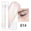 ACSUSS Intensely Pigmented Cream Eyeshadow Stick Waterproof Metallic Glitter Finish with Holographic Shine and Long Wearing Formula 2Pcs Holographic Silver One Size view 2