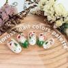 24Pcs Christmas French Tip Press on Nails Short Almond Santa Hat Christmas Tree Fake Nails Red Canes Stick on Nail Cute Acrylic Nails for Women Holiday Nail Art Supplies view 4