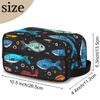 Foerrkelg Ocean Animals Fish Travel Toiletry Bag for Men Colorful Fish Hanging Kit - Waterproof Shaving Bag Bathroom Bags Wash Bag for Toiletries Accessories view 2