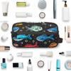 Foerrkelg Ocean Animals Fish Travel Toiletry Bag for Men Colorful Fish Hanging Kit - Waterproof Shaving Bag Bathroom Bags Wash Bag for Toiletries Accessories view 4