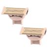 2PCS Women's Razor Heads Replacement for Flawless Nu Razor view 1