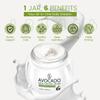 AOAO Moisturizing Face Cream with Avocado Extract, Deep Hydration for Dry & Sensitive Skin, Hexapeptides & Ceramides Strengthen Skin Barrier, Reduce Fine Lines, Nourish & Repair, Anti-Aging, 4.586oz view 2