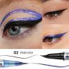 Black and Multichrome Waterproof Liquid Eyeliner, Stay All Day Eye Liner Pen with Precise Tips for Women, Smudge-Proof & Transfer-Resistant, Vegan & Cruelty-Free view 3