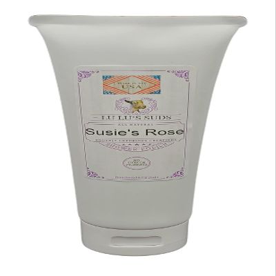 Acqua Di Eli Body Shower Polish, Moisturizing Sugar Scrub, For Heels, Elbows & Hands, Gentle Cleansing, Dry Skin, Natural Oils Blend, 4 oz. (4 oz, Susie's Rose)