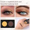 Duo Eye Shadow PowderGold Shimmer Brown Matte Eyeshadow Makeup PaletteNeutral Shades Eyeshadow Palette for Woman Daily Eyes LooksHighly PigmentedSmooth, Blendablesombras de ojos, Cruelty-Free 08 view 3