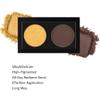 Duo Eye Shadow PowderGold Shimmer Brown Matte Eyeshadow Makeup PaletteNeutral Shades Eyeshadow Palette for Woman Daily Eyes LooksHighly PigmentedSmooth, Blendablesombras de ojos, Cruelty-Free 08 view 4