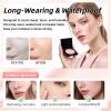 2025 New Concealer Powder, Lightweight Pink Corrector for Office, Moisturizing Waterproof Foundation, Effectively Cover, Light to Medium Skin Tone (2Pcs) view 3