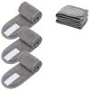 Suojim Mesh Hair Wrap 18pcs Women's Spa Headbands - Adjustable Soft Toweling (Shower/Makeup)(Gray) view 1