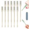 2-in-1 Nasal Hair Cutter, 2025 Upgraded Manual 360 Rotating Nostril Hair Removal Tool with Storage Box, Nose Hair Trimmer Travel Essentials for Women and Men (Beige, 12) view 1