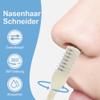 2-in-1 Nasal Hair Cutter, 2025 Upgraded Manual 360 Rotating Nostril Hair Removal Tool with Storage Box, Nose Hair Trimmer Travel Essentials for Women and Men (Beige, 3) view 3