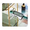 2 Tier Bathroom Countertop Organizer, Plastic Large Capacity Makeup Shelf Large Capacity Skincare Tray Cosmetic Organizer for Bedroom Dresser (Green) view 4