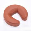 harayaa Massage Table Face Cradle with U Shape Pillow, Universal with Armrest Pillow Portable Stable, Comfort, Brown view 2