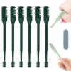 2-in-1 Nasal Hair Cutter, 2025 Upgraded Manual 360 Rotating Nostril Hair Removal Tool with Storage Box, Nose Hair Trimmer Travel Essentials for Women and Men (Deep G, 6) view 1