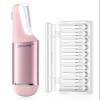 Dermaplane Razor for Women Face, Dermaplaning Tool for Face, Sonic Smooth Exfoliation & Peach Fuzz-Hair Removal System with 10 Dermaplaning Blades, Charm Pink view 1
