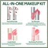 KIMUSE All in One Makeup Kit for Women, Girls, Teens with Makeup Bag, 4 Pcs Makeup Gifts Set Includes Lip Stain,Lip Plumper,Liquid Blush,Multi Balm Stick, Christmas Make Up Collection, Holiday Present view 4